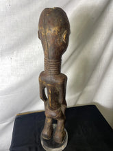 Load image into Gallery viewer, Congo Female ancestral/guardian Wood figure with expressed scarification marks