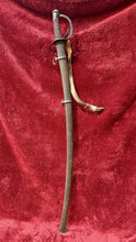 Load image into Gallery viewer, Rare Civil War Original 1851 Dated Ames Cavalry Saber W/ Scabbard, Cabotville