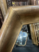 Load image into Gallery viewer, #179 Beautiful Large gold Ornate Hexagon Decorative beveled Mirror 45“ X 39“