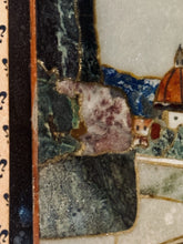 Load image into Gallery viewer, Vintage Florentine Pietra Dura Plaque ‘Il Mosaico di Firenze’ Dual Panel 10x8