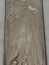 Load image into Gallery viewer, Max Valiano Wood & Sterling Silver Italy Jesus High Relief Plaque 12.25“X4.25“