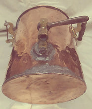 Load image into Gallery viewer, Handmade Antique English Copper Water Dispenser Brass Spigot