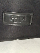 Load image into Gallery viewer, Fendi Bag Bugs Monster Backpack 7VZ012 Y4E Black Nylon Fur Mohawk Red Zip Italy