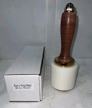 Load image into Gallery viewer, NEW Barry King Pro Grade 96 oz Leather Working Mallet Nylon Head Hammer Round