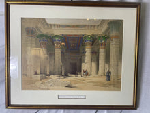 Load image into Gallery viewer, “Grand Portico of the Temple of Philae, Nubia” David Roberts Egypt Print
