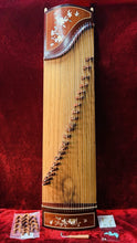 Load image into Gallery viewer, Yangzhou Chinese Guzheng 21-String Zither Mother-of-Pearl Inlay Professional
