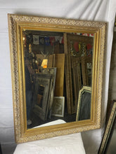 Load image into Gallery viewer, Beautiful, Large Gold Ornate Wood Framed Mirror
