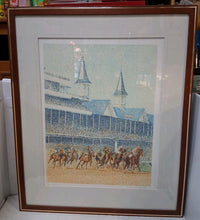 Load image into Gallery viewer, Guillaume Azoulay Full Field Signed Limited Edition Serigraph 92/350 Framed