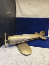 Load image into Gallery viewer, Unique Large Metal Handmade Prop Plane Model!!