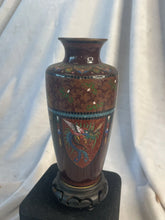 Load image into Gallery viewer, Antique Japanese Cloisonné Vase from 1846-1923