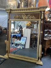 Load image into Gallery viewer, Large Larbarge vintage, Italian Mid Century gold ornate Mirror