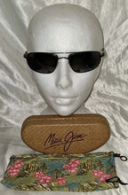 Load image into Gallery viewer, Maui Jim Kahuna Polarized Sunglasses Black Frame w/ Case & Pouch