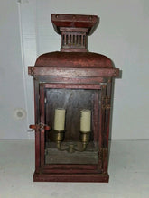 Load image into Gallery viewer, Suffork Lighting Pediment 13”, 2-Light Outdoor Wall Lamp