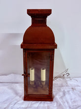 Load image into Gallery viewer, Suffolk Style 18.5” Outdoor Wall Lantern – Metal Coach Light – Wet Rated