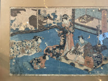 Load image into Gallery viewer, Japanese Antique wood-block print Utagawa Hiroshige 1769-1825