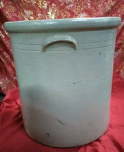 Load image into Gallery viewer, Large Antique Monmouth Illinois Pottery No. 20 Gallon Crock 21”