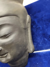 Load image into Gallery viewer, Vintage Japanese Iron Mask Buddha Bosatsu Noh Traditional Folk Craft!!