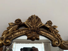 Load image into Gallery viewer, #253 Large Vintage Gold ORNATE Mirror Hollywood Regency 60“ X 41“