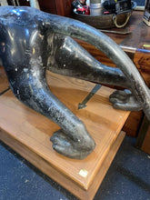 Load image into Gallery viewer, Large monumental Life Size Painted Bronze Black Panther Statue 66” !!