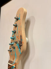 Load image into Gallery viewer, E.M. ZAX Original SIGNED Acrylic Painting On New Rogue Rocketeer Electric Guitar