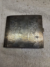 Load image into Gallery viewer, RARE Antique Sterling Silver Cigarette Case With Japanese Engravings 126.7g