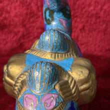 Load image into Gallery viewer, Beautiful Matching Antique Pair of Chinese Cloisonné Camel Statues