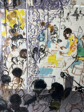 Load image into Gallery viewer, Leroy Neiman “Harlem Streets” Hand Signed & Numbered Serigraph 26/100