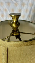 Load image into Gallery viewer, Vintage Pair Of 32” Tall Solid Brass Dolphin Feng Shui TABLE LAMPS w/ Shades