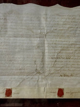 Load image into Gallery viewer, British Indentured Servant Contract 1785 with Wax Seals Shillings & Tax Stamps