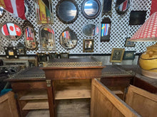 Load image into Gallery viewer, Antique German 1914 Gustav Knauer roll top desk WWI Era!!