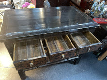 Load image into Gallery viewer, Antique 19th Century Chinese Wood Black Lacquer Storage Cabinet!!!