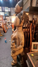 Load image into Gallery viewer, 1950’s Large Oceanic Full Size New Guinea Wooden Sepik Ancestors Statues