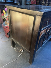 Load image into Gallery viewer, Antique 19th Century Chinese Wood Black Lacquer Storage Cabinet!!!