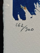 Load image into Gallery viewer, LM8- Jean-Michel Basquiat Untitled (Fishing) Lithograph 262/300, 34.75”x25.75”