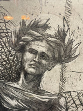 Load image into Gallery viewer, Beautiful Framed Large Signed And Numbered Greek, Roman Artwork Done On Paper