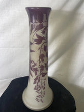 Load image into Gallery viewer, EMILE GALLE Signed Acid Etched Double Overlay Cameo Glass Vase 1900's - 18.5”