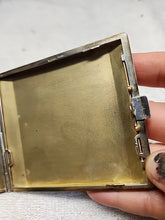 Load image into Gallery viewer, RARE Antique Sterling Silver Cigarette Case With Japanese Engravings 126.7g