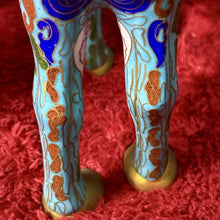 Load image into Gallery viewer, Beautiful Matching Antique Pair of Chinese Cloisonné Camel Statues