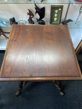 Load image into Gallery viewer, Antique Victorian 19th Century Walnut Barley Twist Plant Stand Side Parlor Table