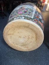 Load image into Gallery viewer, LARGE CHINESE DRAGON PORCELAIN GILT FLOOR VASE WITH STAND!