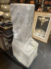 Load image into Gallery viewer, Antique Stelae Large Mayan Temple Carving, Shale (500 bc to 250 Ad) 44.5” Tall