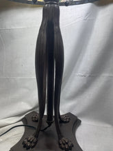 Load image into Gallery viewer, Tiffany Style Adjustable Height Floor & Table Lamp Stained Glass 33”-46” Tall