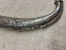 Load image into Gallery viewer, Antique Islamic Middle Eastern Mughal Dagger Jambiya In Silver Sheath (swgn1008)