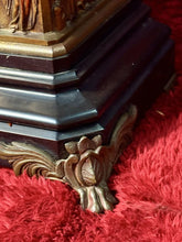 Load image into Gallery viewer, PAIR of Antique French Candelabra 38” Bronze Marble Base Five Arm Candle Holder