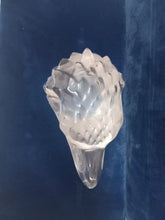 Load image into Gallery viewer, Art Deco Glass Car Mascot ' Head Eagle ' Sculpture 1930' H.Hoffmann