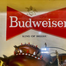 Load image into Gallery viewer, Awesome 70-inch Vintage BUDWEISER ‘World Champion Clydesdale Team’ Light Sign!!