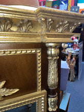 Load image into Gallery viewer, Large Larbarge vintage, Italian Mid Century gold ornate Mirror