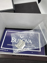 Load image into Gallery viewer, BULOVA 96G75 MEN'S CASUAL WATCH Stainless Steel Blue Dial Watch