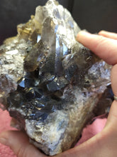 Load image into Gallery viewer, Big Smoky Quartz Crystal Cluster 7+ LBS/ 3+kg Smoky Quartz points