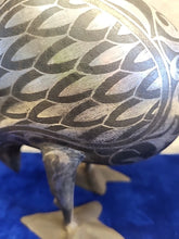 Load image into Gallery viewer, Antique Islamic Persian Qajar Period Patinated Steel Bird Figurine